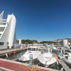 Vista general del Puerto Deportivo Las Fuentes de Alcossebre, que será objeto de una importante modernización.