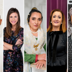 El jurado de 'Camí d'un Somni' de Torrent: Antonio Fernández, Laura Caballero, Mónica Peris, Mónica Labiós y Ángel Escot.