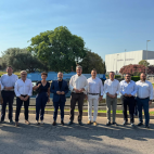 El vicepresidente tercero del Consell y conseller de Medio Ambiente, Infraestructuras, Territorio y de la Recuperación, Vicente Martínez Mus, durante la visita a las obras de la depuradora de Vora El vicepresidente tercero del Consell y conseller de Medio Ambiente, Infraestructuras, Territorio y de la Recuperación, Vicente Martínez Mus, durante la visita a las obras de la depuradora de Vora