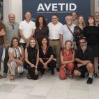Representants de les companyies, institucions i professionals guardonats en els Premis AVETID 2026 durant la trobada celebrada a València. Representants de les companyies, institucions i professionals guardonats en els Premis AVETID 2026 durant la trobada celebrada a València.