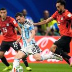 La 1 firmó los mejores datos del día gracias al partido entre Argentina y Egipto correspondiente a los octavos de final del Mundial.