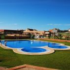 La piscina jacuzzi de Quartell donde ha ocurrido el susto este viernes. La piscina jacuzzi de Quartell donde ha ocurrido el susto este viernes.
