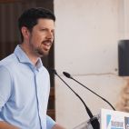Abel Martí, durante el acto del PP celebrado este sábado en la Pobla de Vallbona a un año de las elecciones municipales de 2027. Abel Martí, durante el acto del PP celebrado este sábado en la Pobla de Vallbona a un año de las elecciones municipales de 2027.