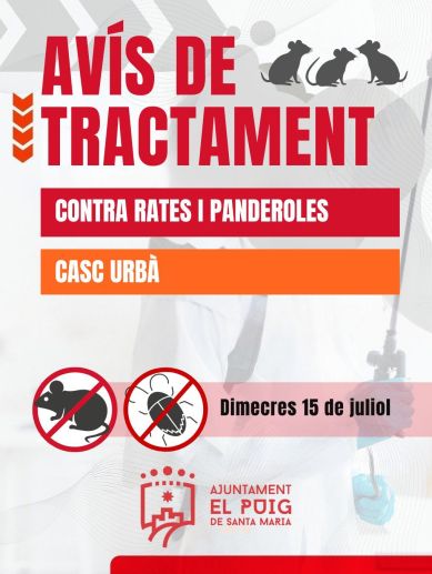 Cartel difundido por el Ayuntamiento del Puig. Cartel difundido por el Ayuntamiento del Puig.