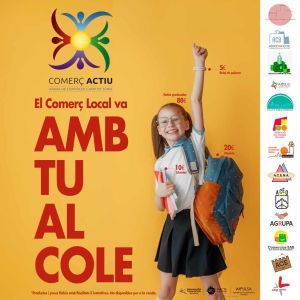 Campanya per a la tornada al col·le de Comerç Actiu. Campanya per a la tornada al col·le de Comerç Actiu.