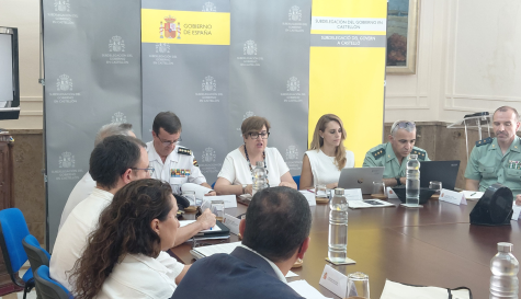 Reunión de la Junta Provincial de Seguridad, celebrada este martes en la Subdelegación del Gobierno en Castellón. Reunión de la Junta Provincial de Seguridad, celebrada este martes en la Subdelegación del Gobierno en Castellón.