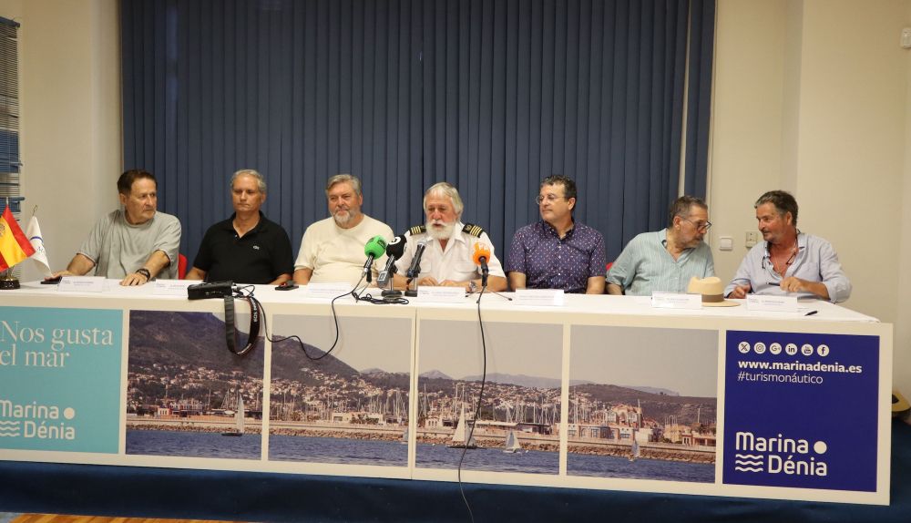 Rueda de prensa de presentación de la octava edición de 'Esculturas frente al mar', celebrada en Marina Dénia. / Marina Dénia Rueda de prensa de presentación de la octava edición de 'Esculturas frente al mar', celebrada en Marina Dénia. / Marina Dénia