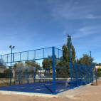 Pista de pádel de la Villa de El Toro. Pista de pádel de la Villa de El Toro.