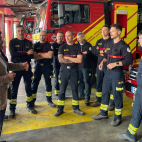 El diputado de Bomberos, David Vicente, se reúne con la plantilla del Consorcio Provincial de Bomberos en las instalaciones del parque. El diputado de Bomberos, David Vicente, se reúne con la plantilla del Consorcio Provincial de Bomberos en las instalaciones del parque.