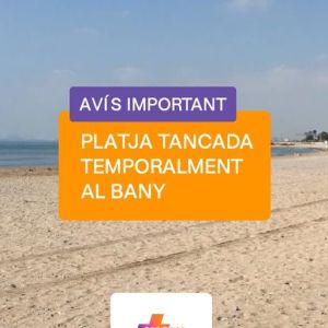 La platja de Massalfassar romandrà tancada al bany fins que les noves anàlisis confirmen que l’aigua torna a ser apta. La platja de Massalfassar romandrà tancada al bany fins que les noves anàlisis confirmen que l’aigua torna a ser apta.