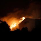 El incendio forestal de Gilet en 2014. El incendio forestal de Gilet en 2014.