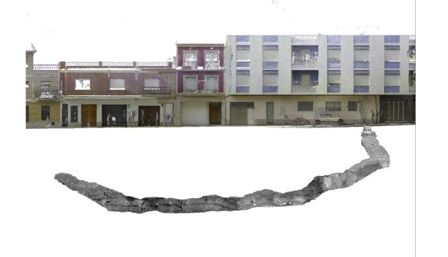 Escaneado 3D del refugio. Escaneado 3D del refugio.