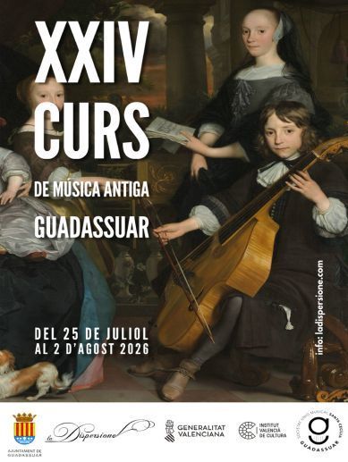 El XXIV Curs de Música Antiga se celebra del 25 de juliol al 2 d'agost. El XXIV Curs de Música Antiga se celebra del 25 de juliol al 2 d'agost.