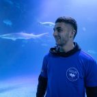 El futbolista valenciano Ferran Torres en una de sus visitas al Oceanogràfic de Valencia. / EFE-Oceanogràfic El futbolista valenciano Ferran Torres en una de sus visitas al Oceanogràfic de Valencia. / EFE-Oceanogràfic