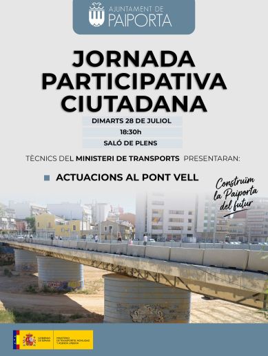 Cartell de la jornada participativa.
