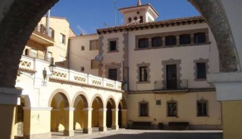 Plaza Nueva de Caudiel, donde tendrán lugar la cena y el concierto del eclipse. / Ayuntamiento de Caudiel