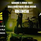 Cartel promocional del concierto de Mescalina en el Roig Arena de Valencia. / Roig Arena Cartel promocional del concierto de Mescalina en el Roig Arena de Valencia. / Roig Arena