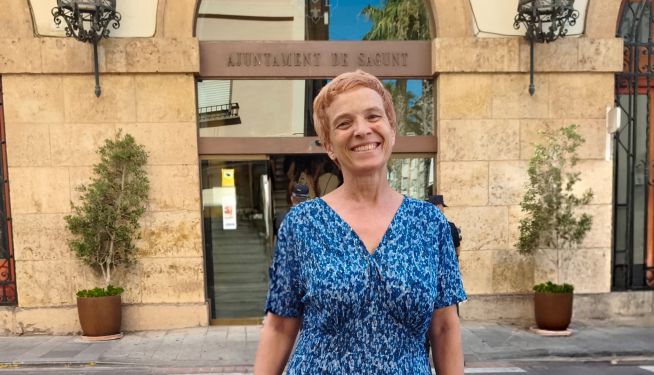 Maria Josep Soriano, regidora de Compromís per Sagunt que defensarà la moció.