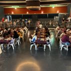 Participantes durante una edición anterior del Torneo de Ajedrez "Castell de Corbera". / Club d'Escacs Ribera Baixa