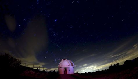 El Observatorio Astronómico de la Universitat de Valencia en el muncipio de Aras de los Olmos./ EFE