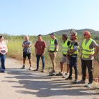 Las brigadas estivales de mantenimiento rural de Sagunt trabajan desde el pasado 1 de julio./ EPDA
