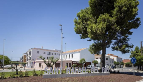 Imagen de archivo de la entrada a Sant Rafael del Riu.