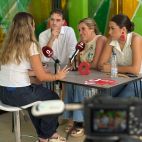 Entrevista d'El Periódico de Aquí a la reina de la Fira i la seua Cort d'Honor.