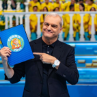 Ramón García en el Grand Prix, el programa más visto de la noche del lunes.