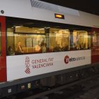 Metrovalencia reforzará este martes el servicio de metro y tranvía para facilitar los desplazamientos de los aficionados al partido entre el Valencia CF y el Real Betis en Mestalla.