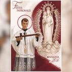 Portada del libro de fiestas de Benaguasil, que recoge toda la programación de las Fiestas Patronales en honor a la Virgen de Montiel.