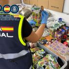Fotografía de efectos intervenidos en Alicante.