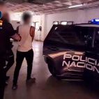 Uno de los detenidos por los robos con violencia investigados en Orihuela. / Policía Nacional
