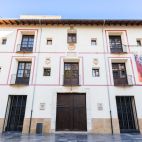 Fachada de la Sala Municipal de Exposiciones Coll Alas de Gandia, donde se inaugurará ‘Tiempo secuestrado’. / CV
