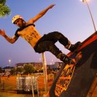 Un patinador realiza un truco durante la edición de 2025 del Onda Summer Contest. / EPDA
