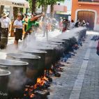 Tradicionals calderes de la Pobla de Farnals.