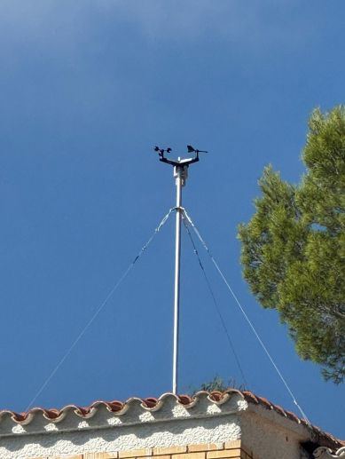 La nueva estación de Torrent-Calicanto amplía la vigilancia meteorológica de AVAMET en l’Horta Sud.