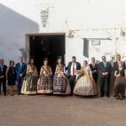 Reina de la Vila de Nules, cort i corporació municipal.