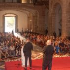 Un momento de la presentación de la nueva edición de FIMEL, en San Miguel de los Reyes. / Ajuntament de Meliana