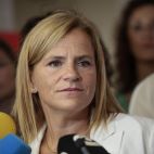 La secretaria general del PSPV-PSOE en València y delegada del Gobierno en la Comunitat Valenciana, Pilar Bernabé, presenta su candidatura a las primarias para ser la candidata socialista a la alcaldía de Valencia en las elecciones municipales de 2027.