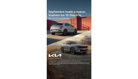 Los nuevos modelos de Kia protagonizan la campaña 10 Días Kia. / Kia