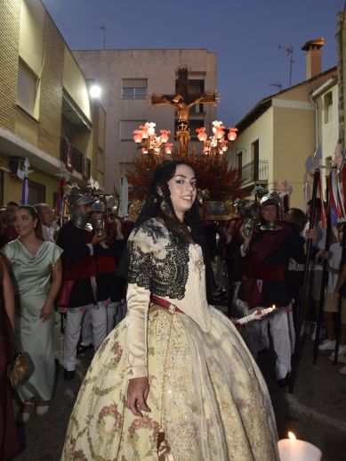 Baixà del Santíssim Crist del Mont Calvari en l'Alcúdia de Crespins.