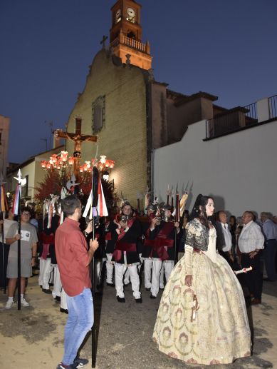 Baixà del Santíssim Crist del Mont Calvari en l'Alcúdia de Crespins.