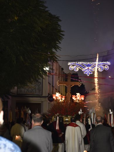 Baixà del Santíssim Crist del Mont Calvari en l'Alcúdia de Crespins.