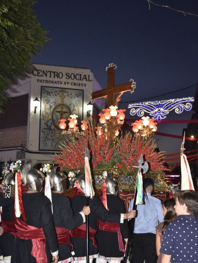 Baixà del Santíssim Crist del Mont Calvari en l'Alcúdia de Crespins.