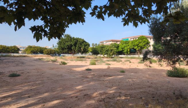 Terreny on estava l’antic CEIP Orba i on s’edificarà també la nova infraestructura. Terreny on estava l’antic CEIP Orba i on s’edificarà també la nova infraestructura.