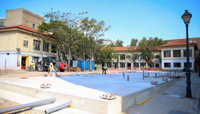 La reforma del Centro de Educación Infantil y Primaria San José de Calasanz, en el Grau de Valencia. La reforma del Centro de Educación Infantil y Primaria San José de Calasanz, en el Grau de Valencia.
