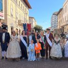 Una delegació de la FJFS, encapçalada per les Falleres Majors, viu una setmana d'agermanament a Cecina.