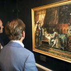 La Diputació cedix a Alzira quatre obres de Pinazo per a una exposició sobre els últims moments de Jaume I. La Diputació cedix a Alzira quatre obres de Pinazo per a una exposició sobre els últims moments de Jaume I.