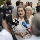 La presidenta de la asociación víctimas mortales Dana 29 de octubre, Rosa Álvarez, en un acto. / EFE-Ana Escobar La presidenta de la asociación víctimas mortales Dana 29 de octubre, Rosa Álvarez, en un acto. / EFE-Ana Escobar