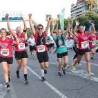 Participantes de ‘Valencia contra el Cáncer’.
